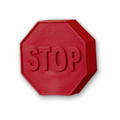 Stop Sign Stock Shape Pencil Top Eraser